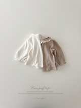 Lace puff tops