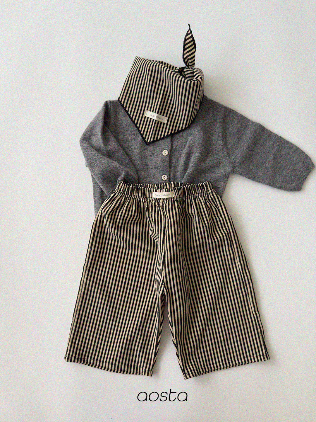 ［Aosta］Louis Stripe Pants