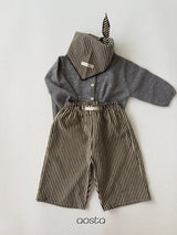 ［Aosta］Louis Stripe Pants