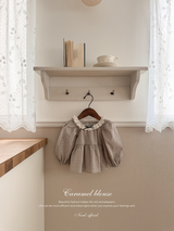 Caramel blouse