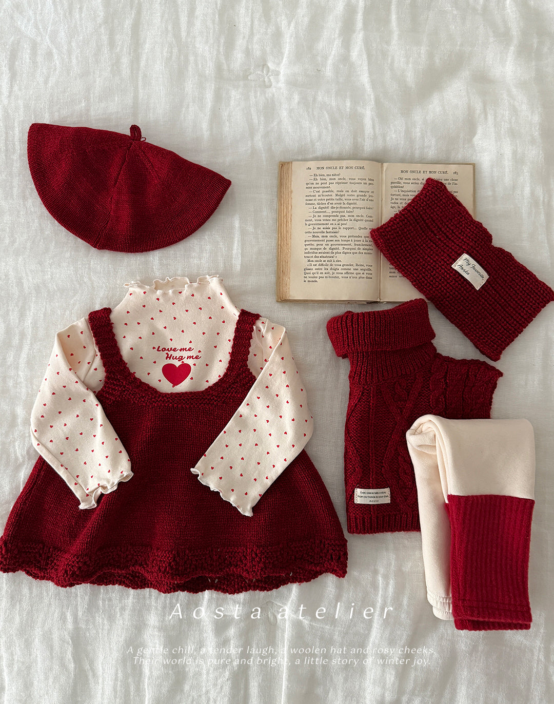 ［Aosta］Knit hairband