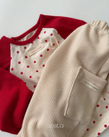 ［Aosta］Dot Raglan Tee