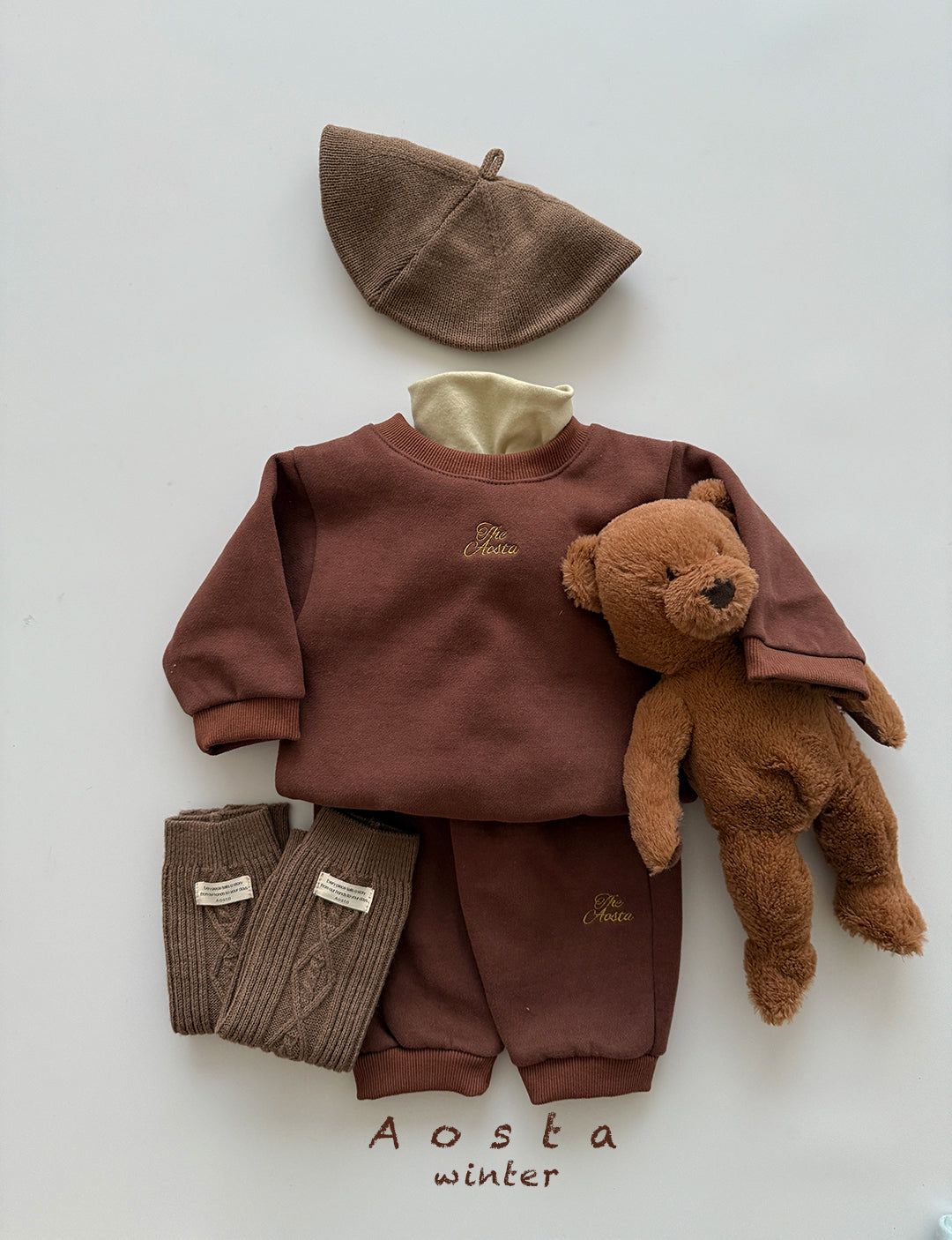 ［Aosta］Fake turtleneck