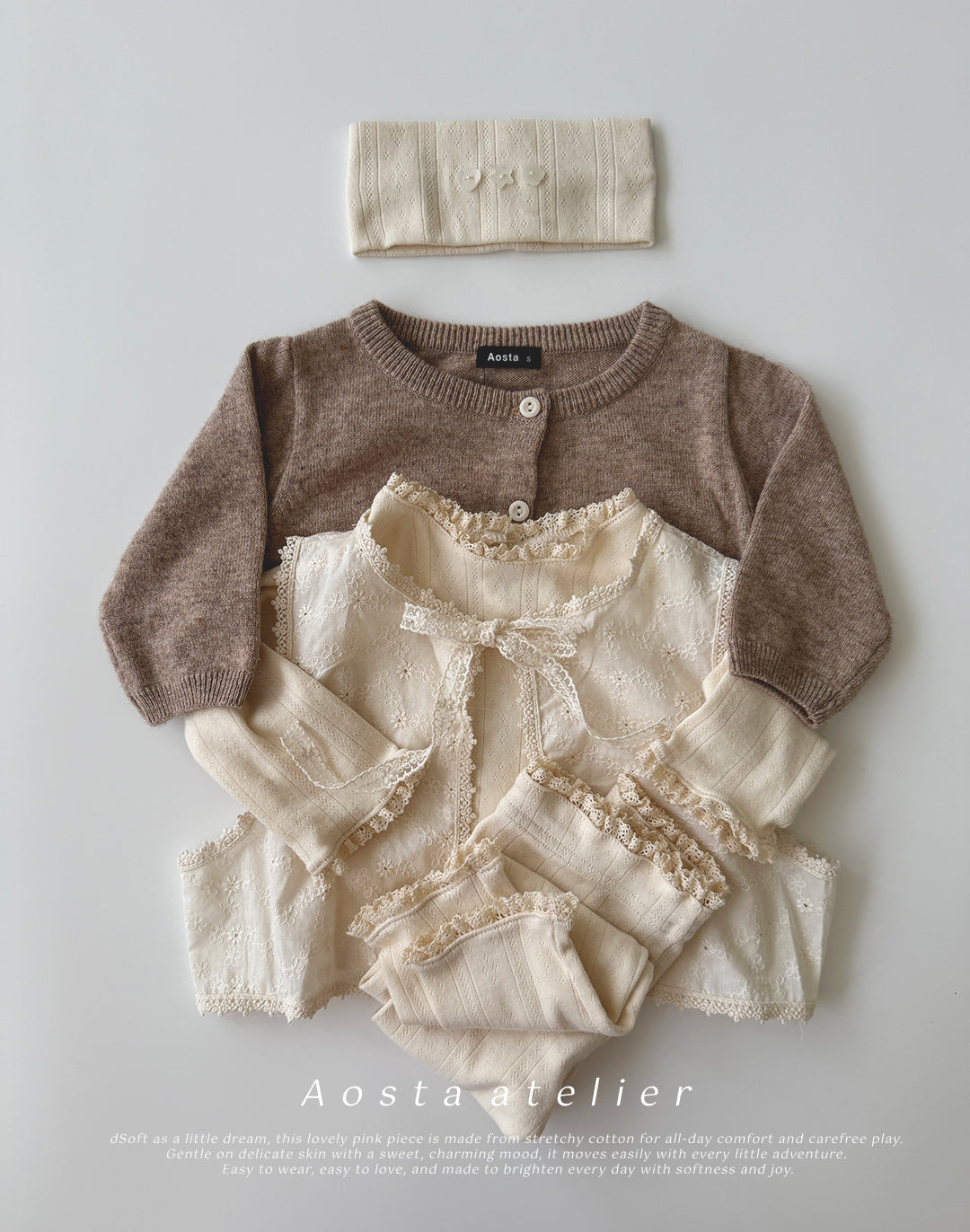 ［Aosta］Camellia Mellow Tee