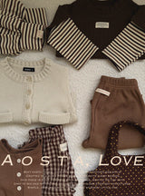 ［Aosta］Knit Cookie Vest