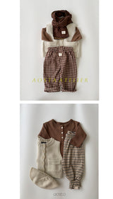 ［Aosta］Knit Cookie Vest
