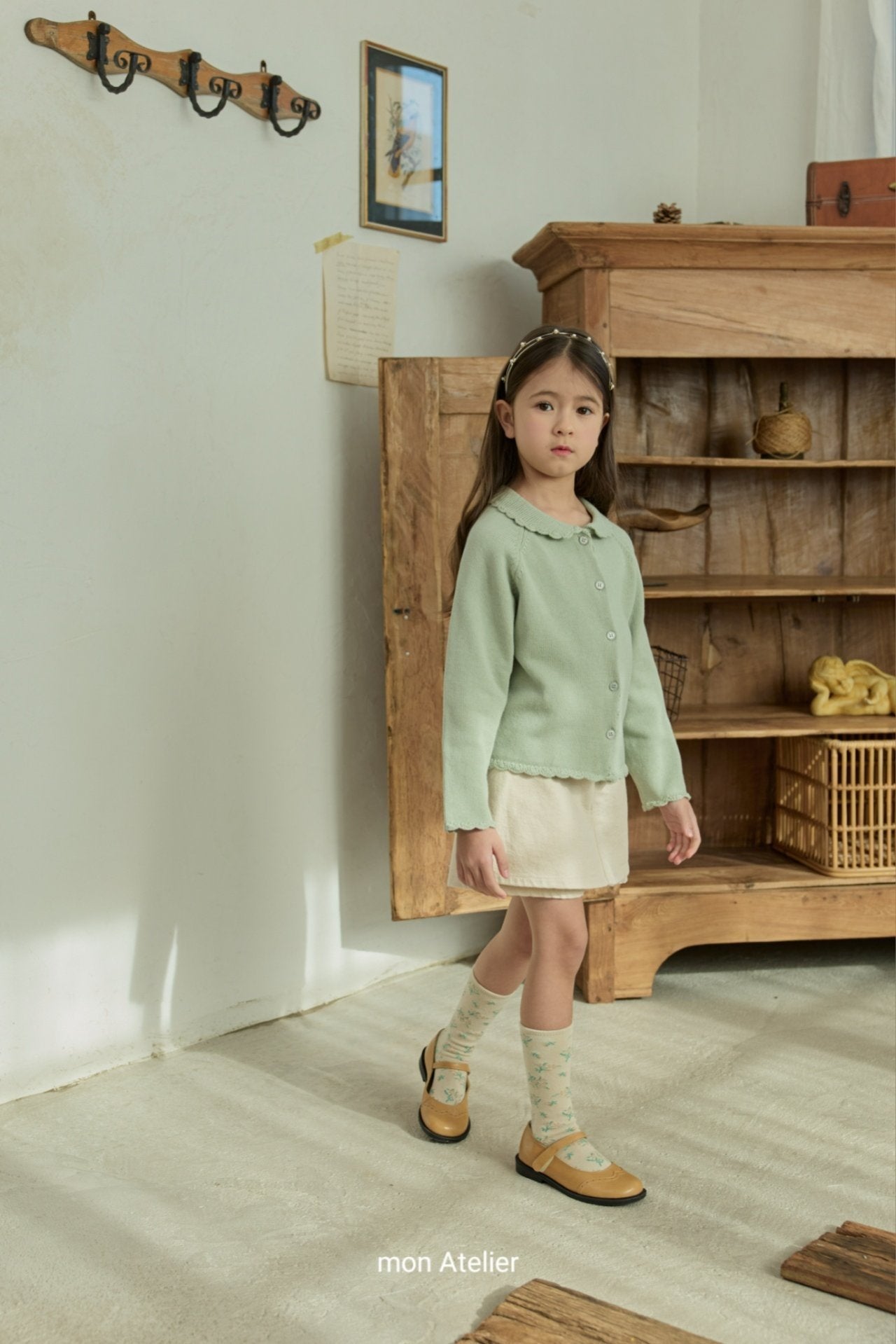 ［mon Atelier］Mini wrap pants