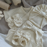 ［peekaboo］Ribbon newborn socks