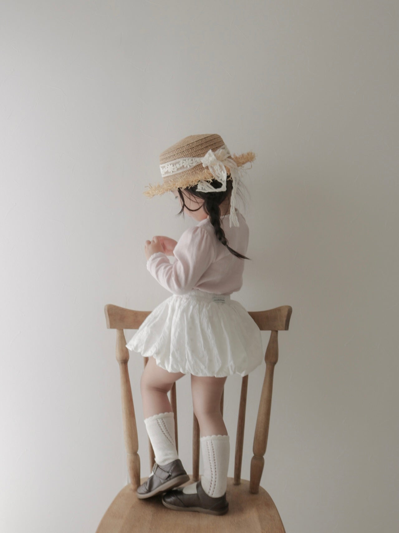 Mable ribbon lace tee