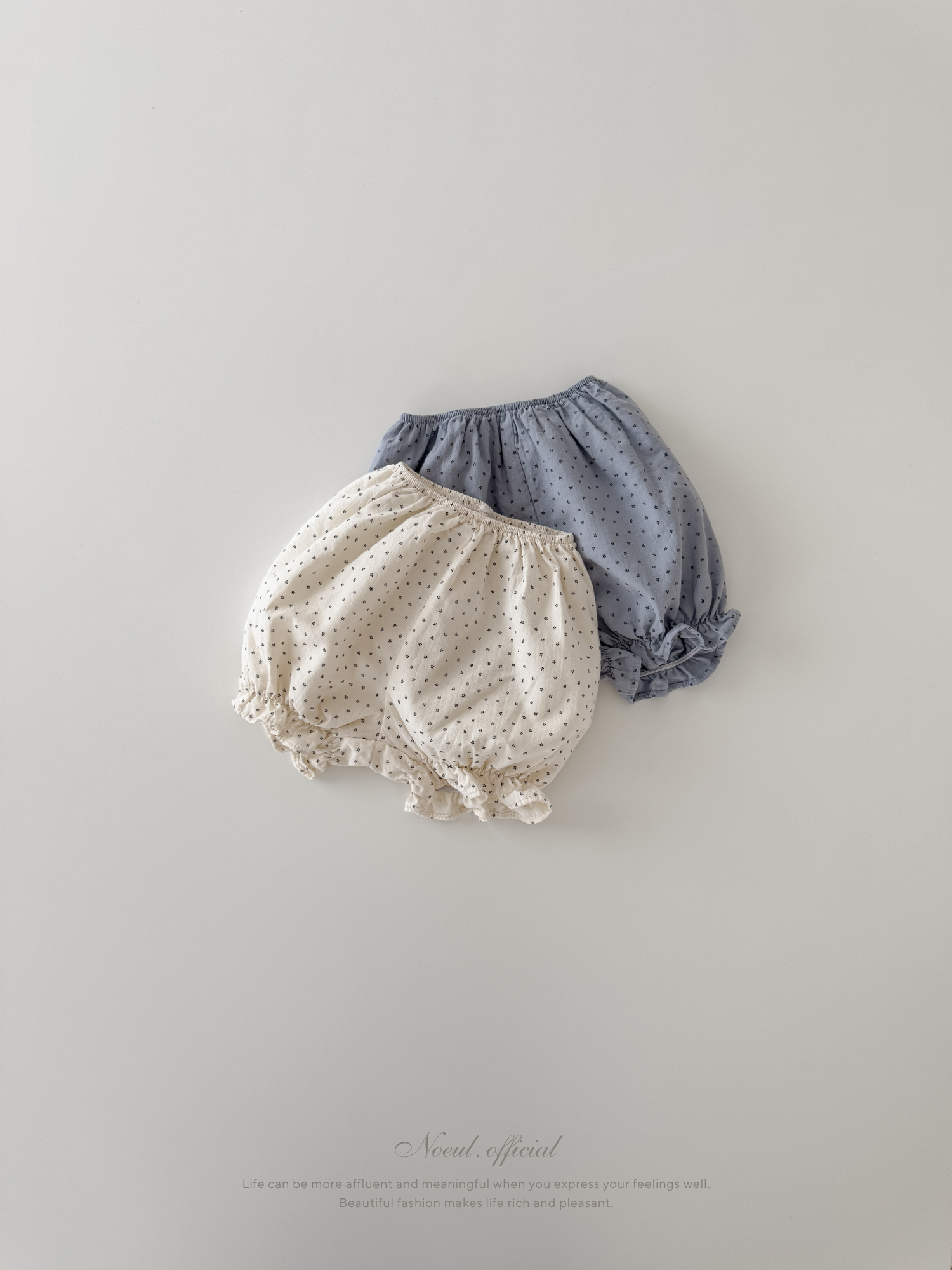 Frill garden bloomer pants