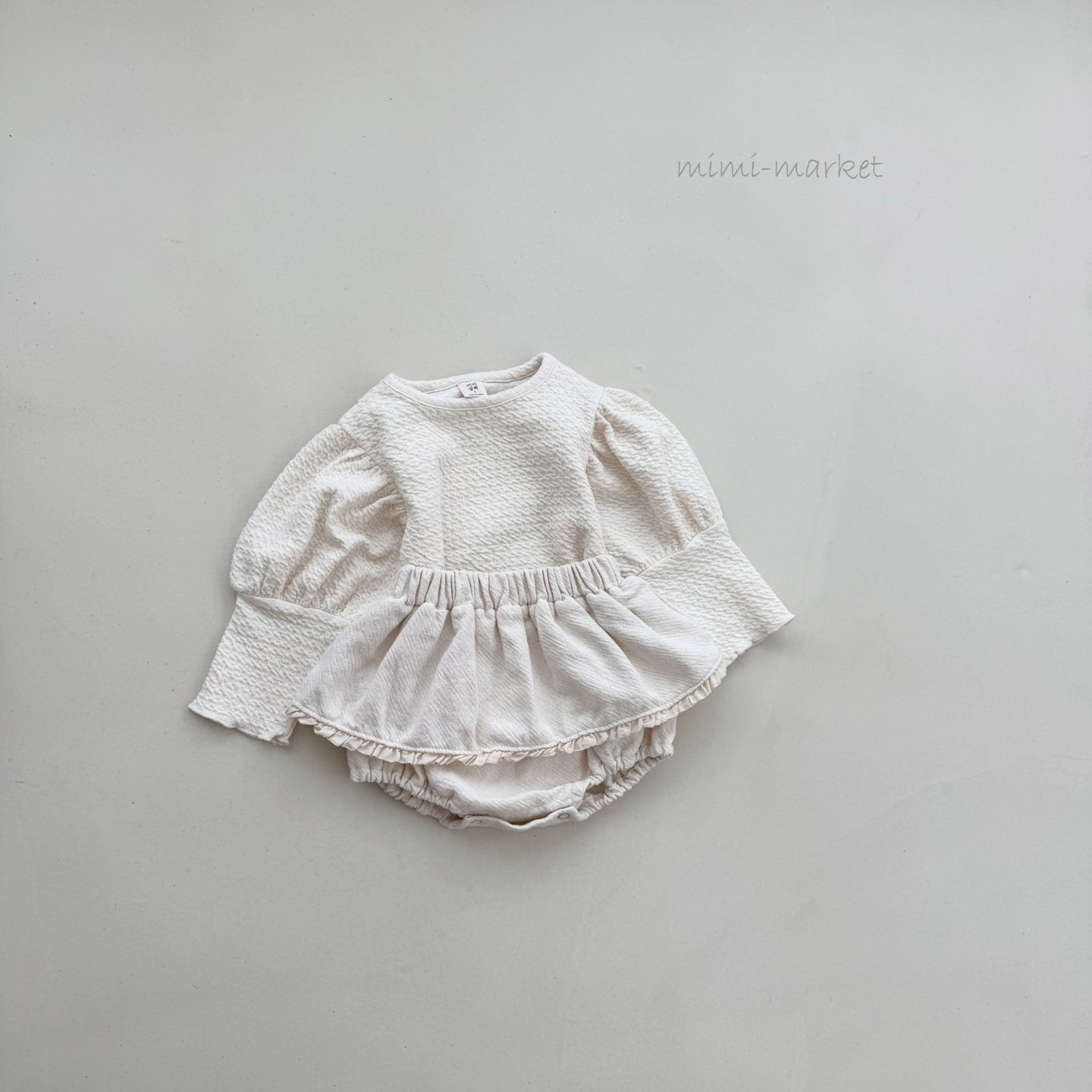 ［mimi market］Pudding puff tops
