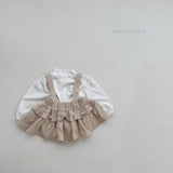 ［mimi market］Puff half neck tee