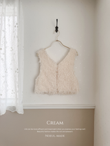 *Noeul.made* Chaton fluffy vest (mom)