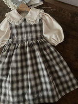 ［Anne shirley］Jaine one-piece (check)