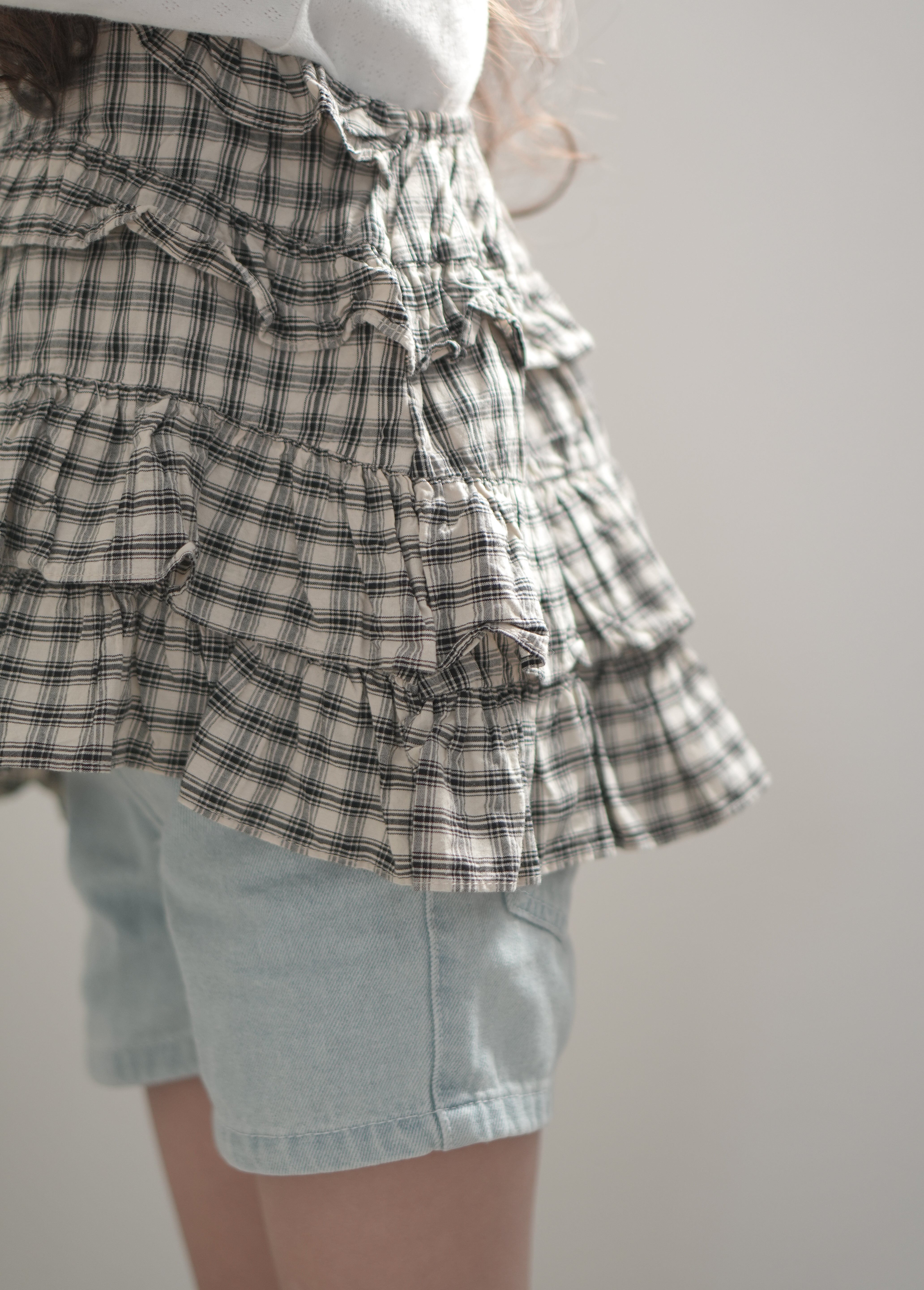 Hash check frill top
