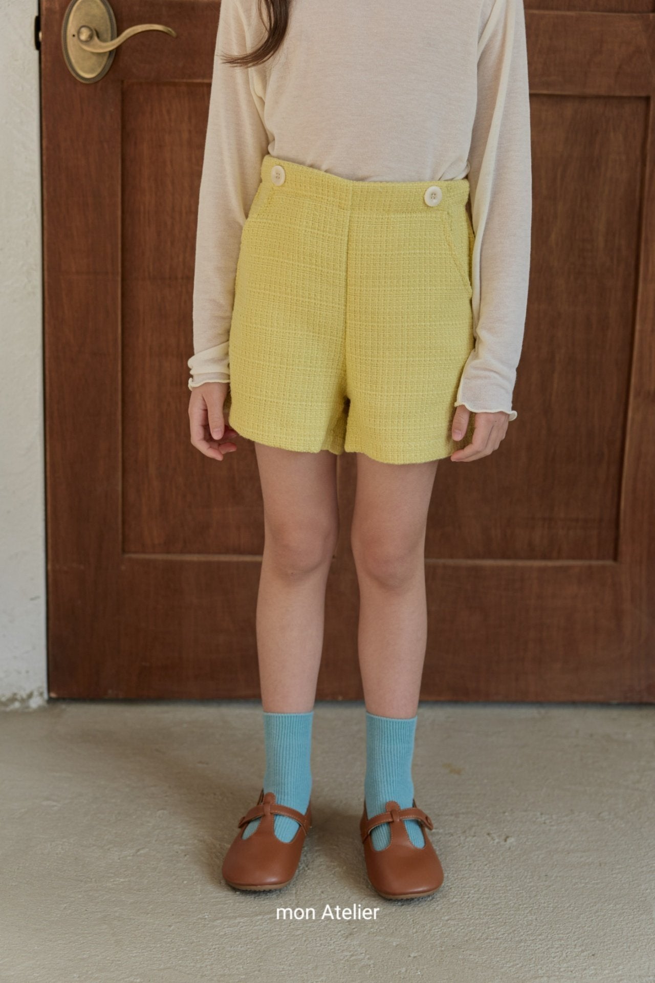 ［mon Atelier］Vivid short pants