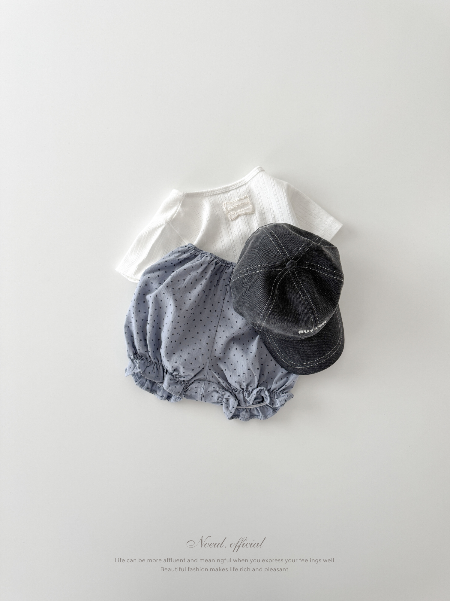 Frill garden bloomer pants