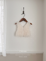 *Noeul.made* Chaton fluffy vest (baby & kids)