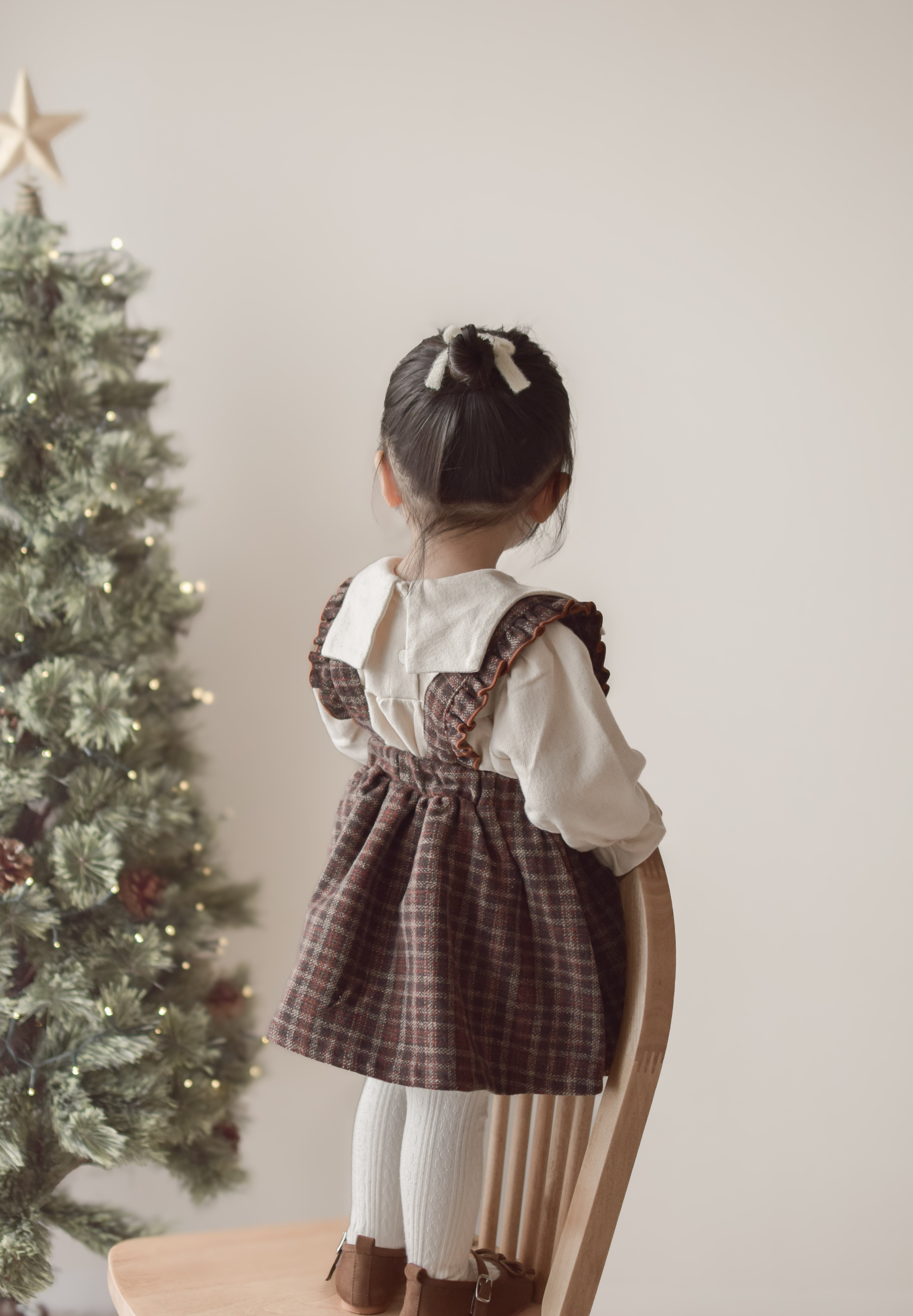 Sage frill one-piece