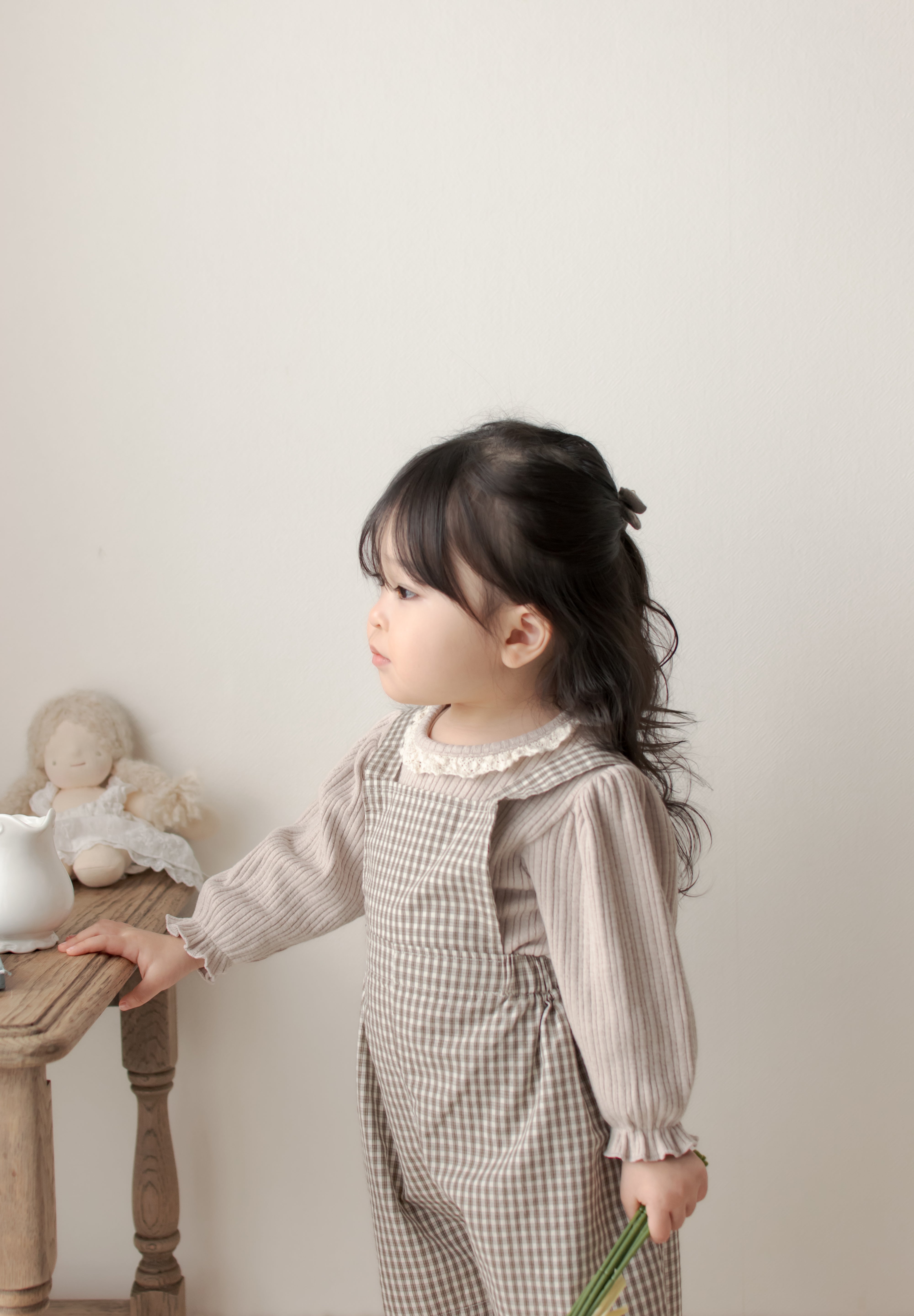 Lace puff tops
