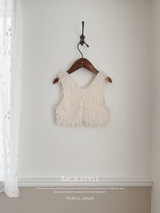 *Noeul.made* Chaton fluffy vest (baby & kids)