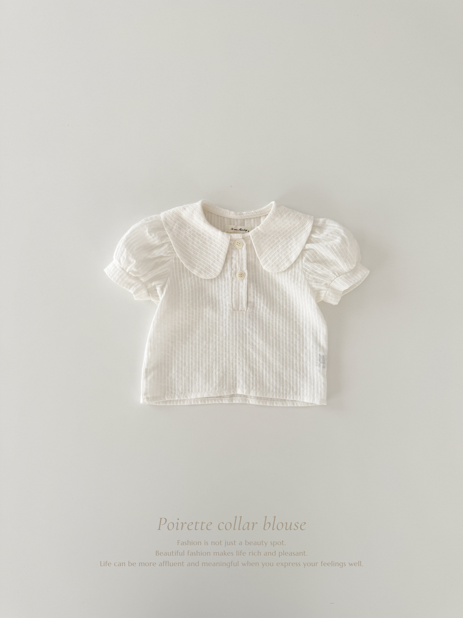 Poirette collar blouse