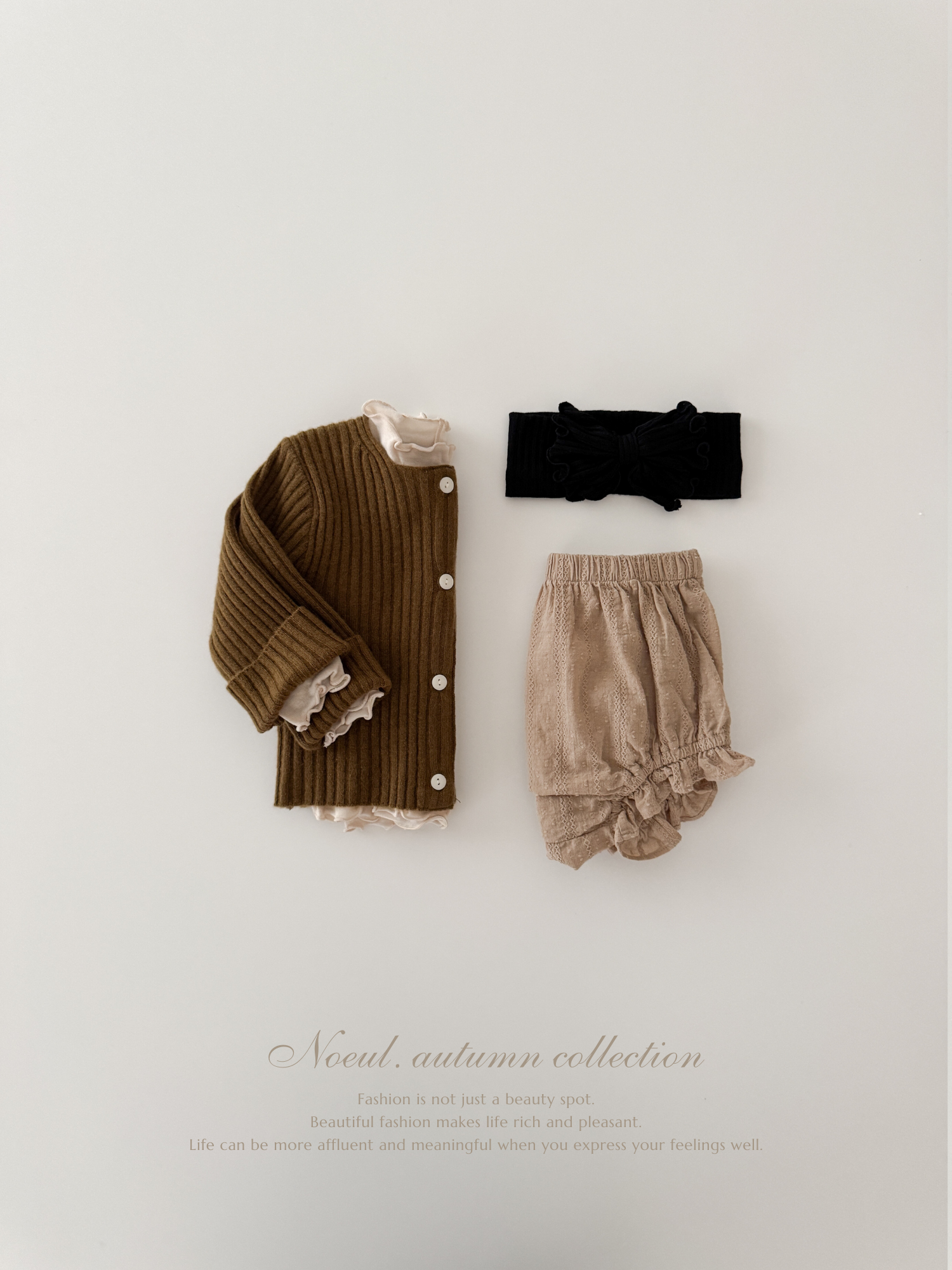 *Noeul.made* Muffin frill bloomer