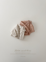 *Noeul.made* Gelato smock blouse