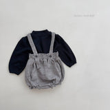 ［mimi market］Puff half neck tee