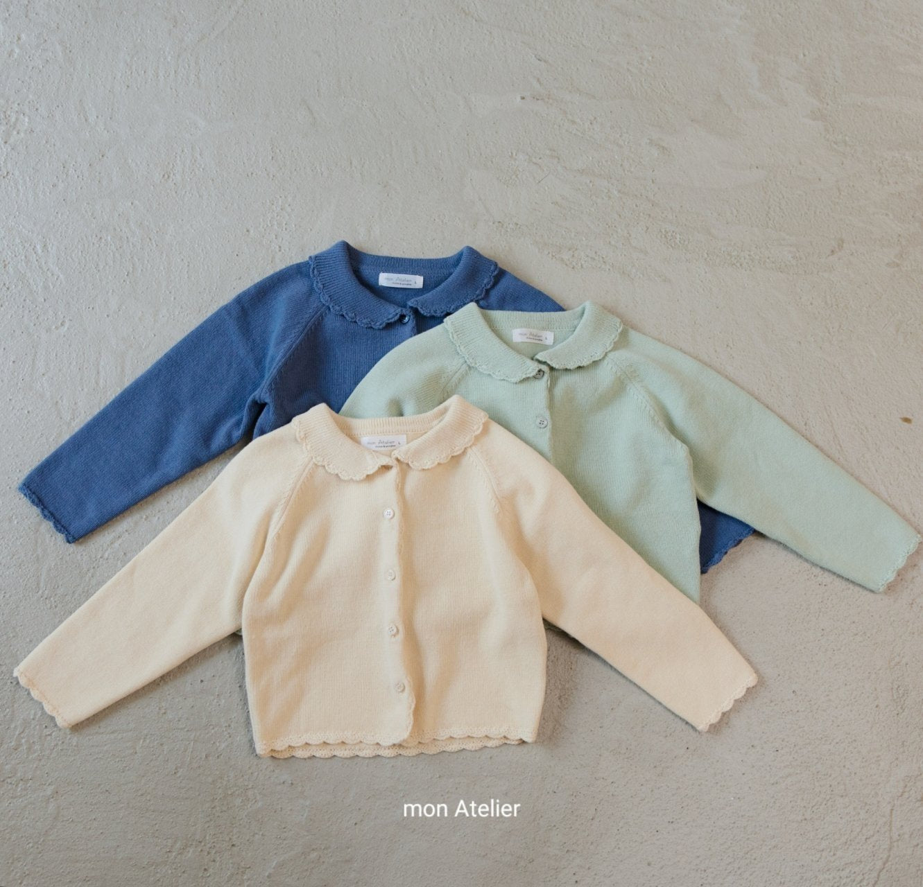 ［mon Atelier］Roro knit cardigan