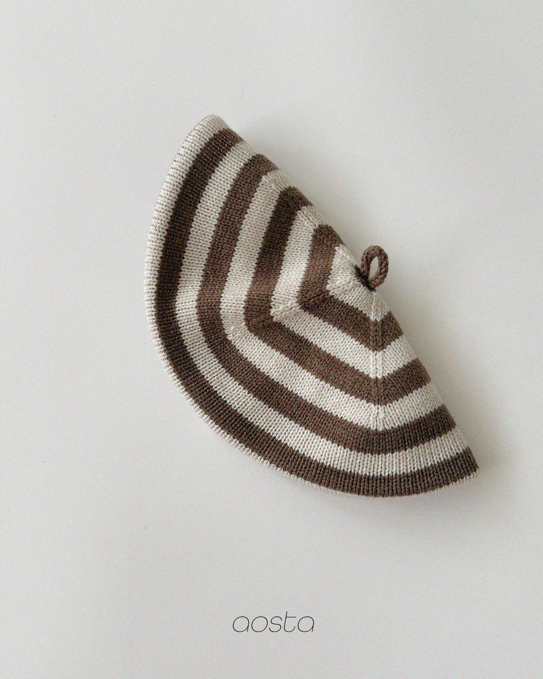 ［Aosta］Knit Cookie Beret