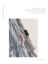 Lulu check cancan pants