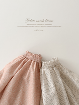 *Noeul.made* Gelato smock blouse