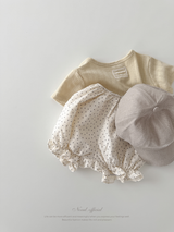 Frill garden bloomer pants