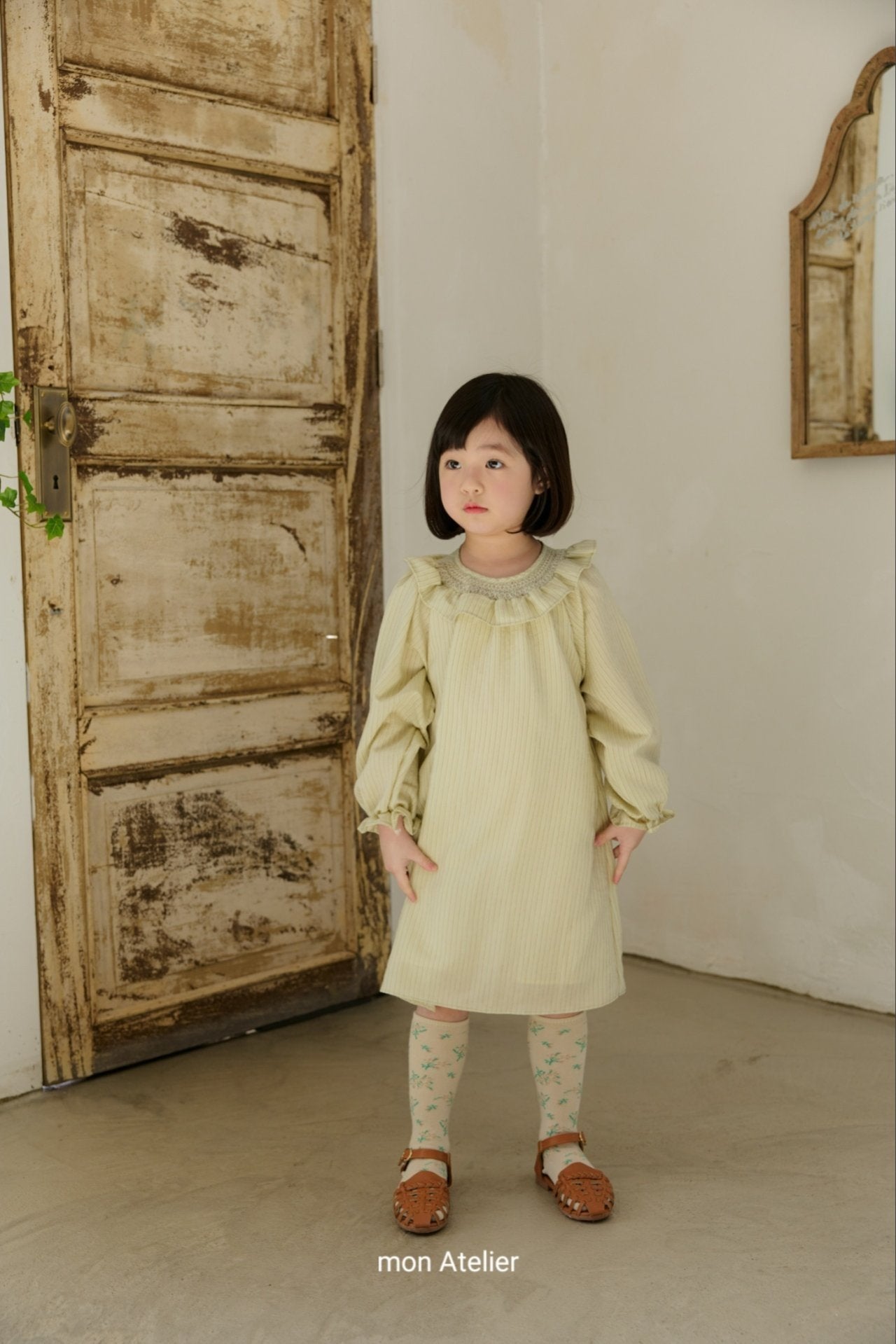 ［mon Atelier］Spring one-piece