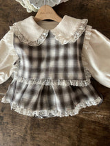 ［Anne shirley］Benny bloomer skirt (check)