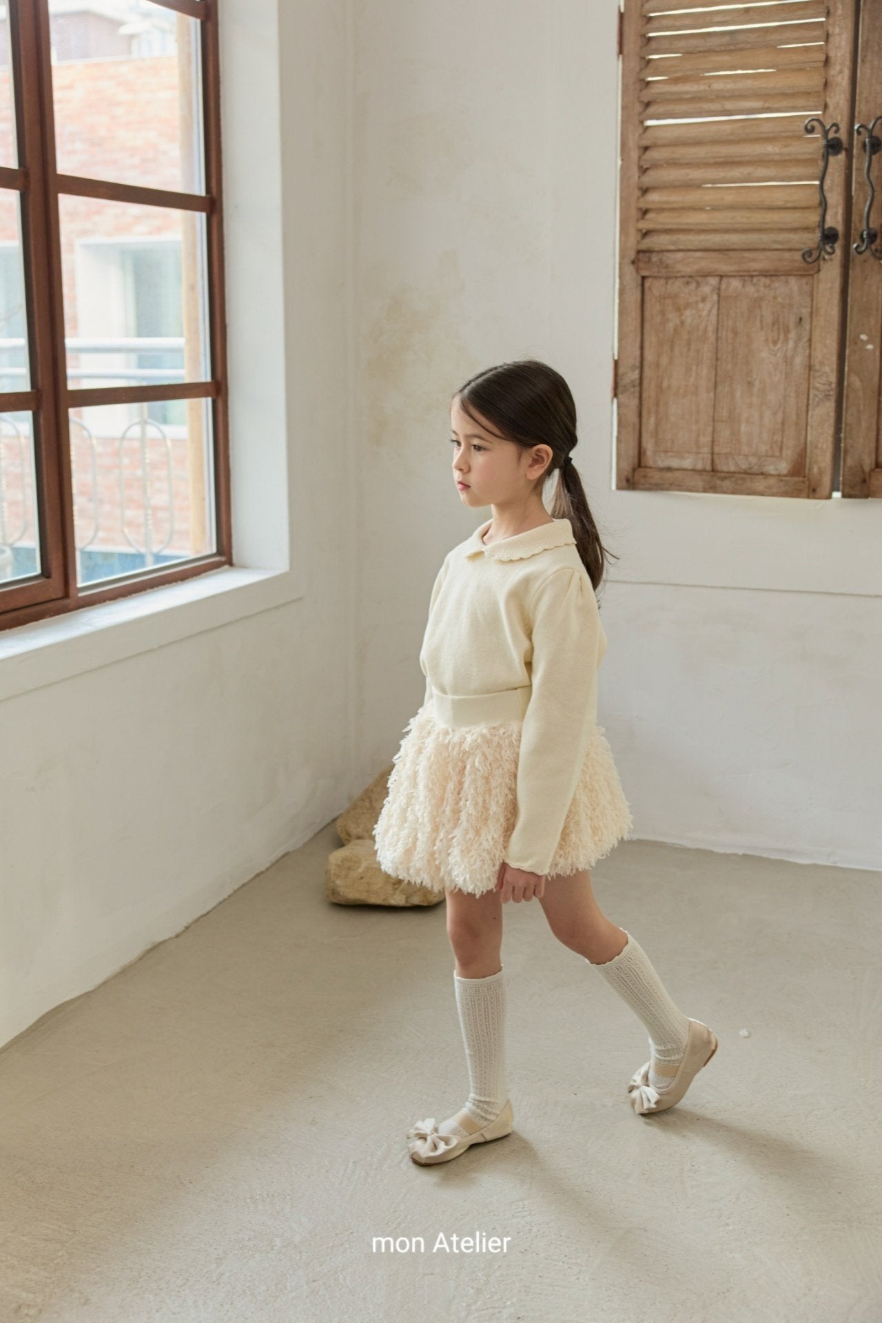 ［mon Atelier］Swan skirt