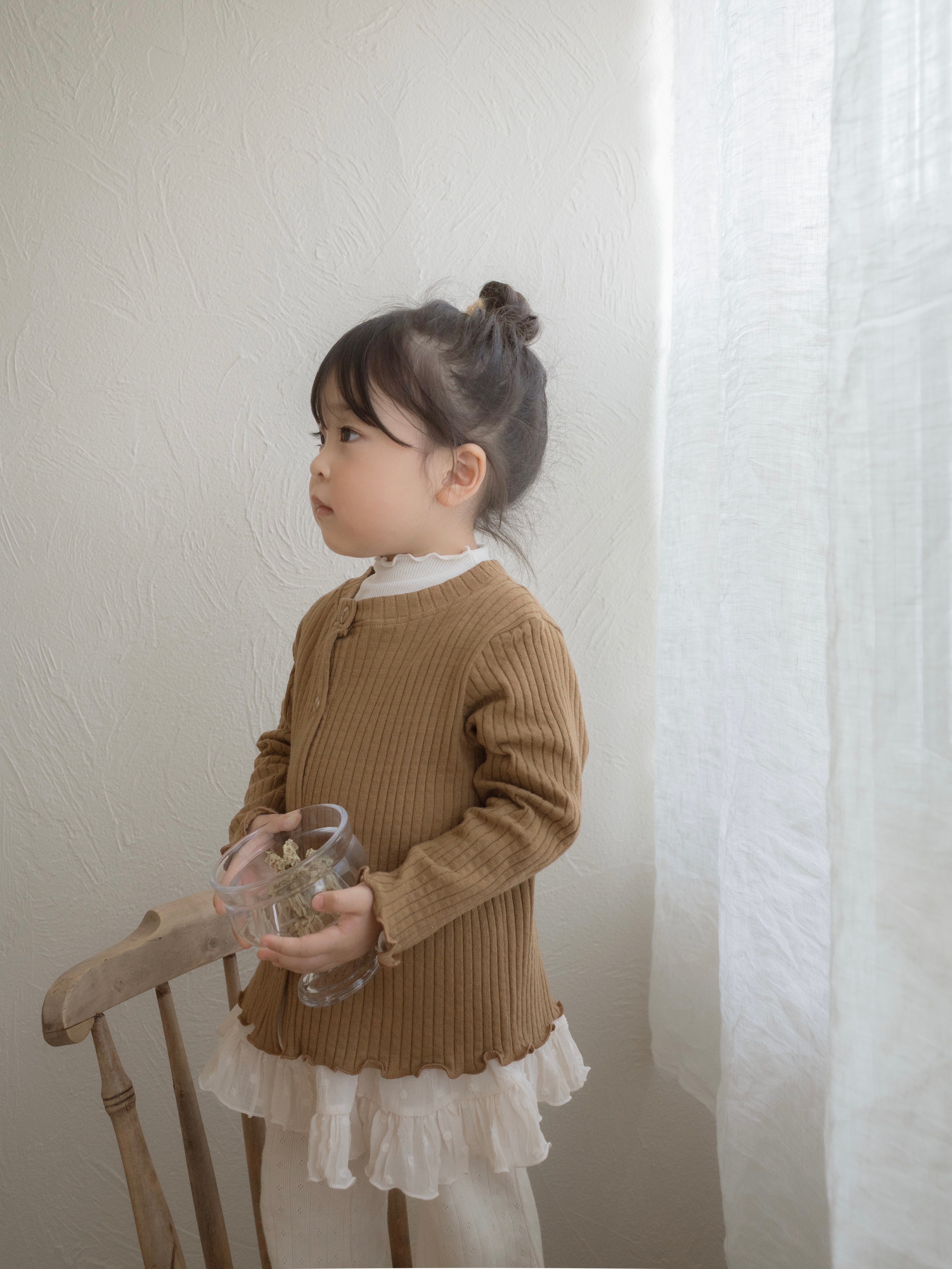 Ribbed Cardigan