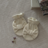 ［peekaboo］Ribbon newborn mitten