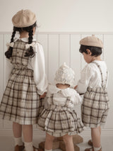 Miserable check bloomer skirt