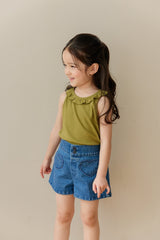 ［mon Atelier］Matcha & Choco camisole