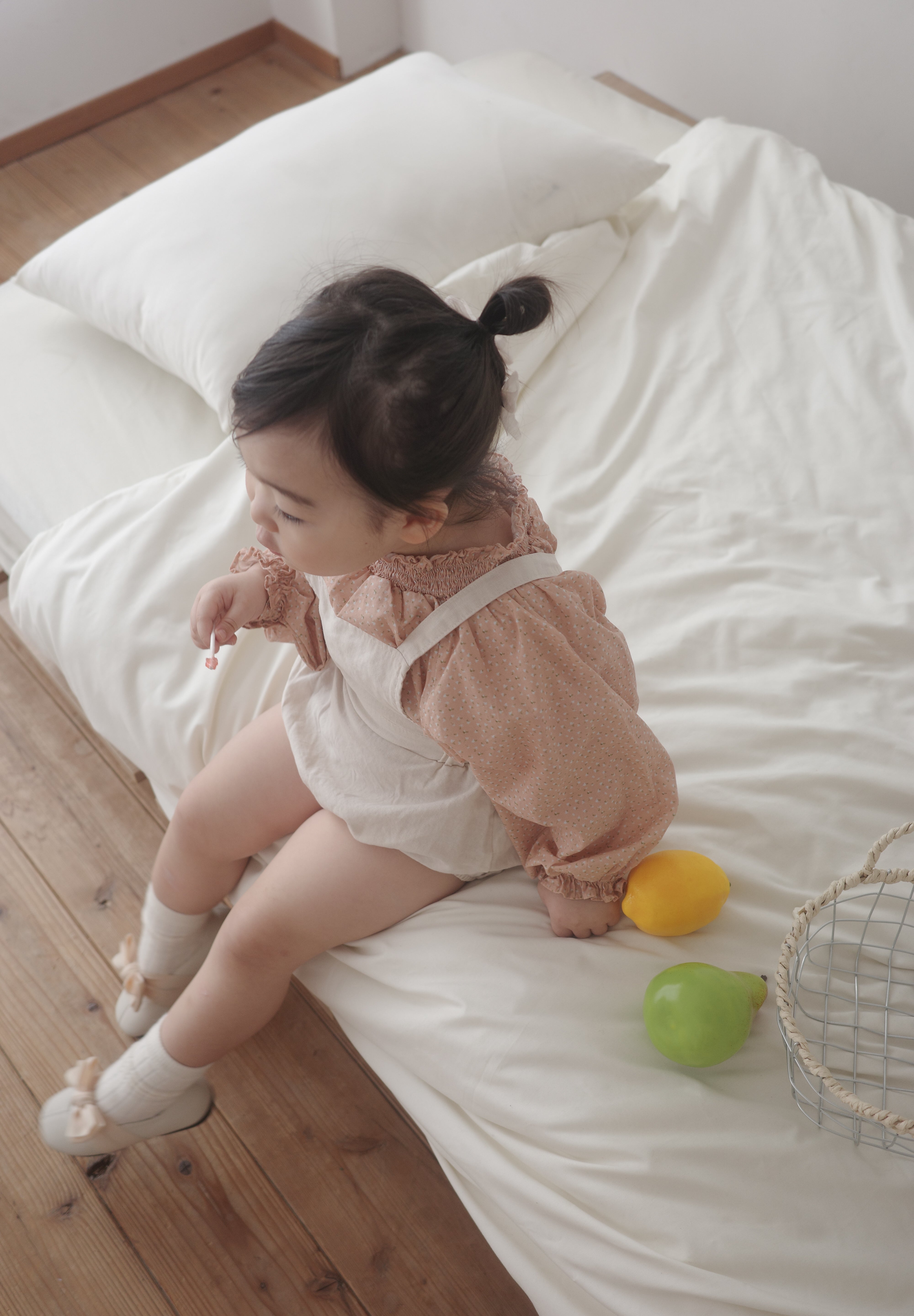 *Noeul.made* Gelato smock blouse