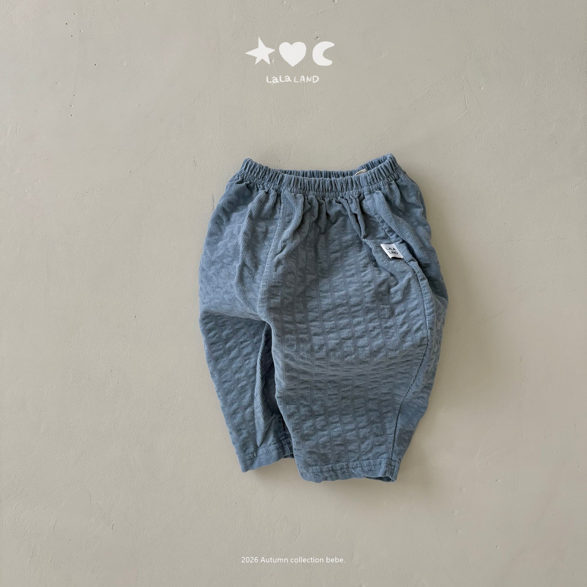 ［Lala land］Embossing pants