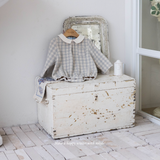 ［mkids］Billy check collar rompers