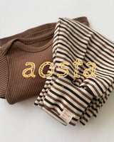 ［Aosta］Crayon Stripe Pants