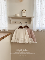 Ruffle frill tee