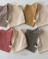 ［Aosta］Louis Stripe Vest