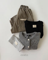 ［Aosta］Louis Stripe Pants