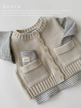 ［Aosta］Cookie Stripe Headband