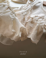 ［Aosta］Lace Bustier